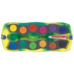 BOJA VODENA FI 24 MM 12 BOJA  PLUS  BIJELA TEMPERA CONNECTOR DINO FABER CASTELL 125036 - Image 3