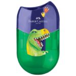 ŠILJILO PVC S PVC KUTIJOM 2RUPE DINO FABER CASTELL 183552