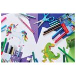 FLOMASTER ŠKOLSKI  10 PLUS 3BOJE DINO FABER CASTELL 554214 BLISTER - Image 4