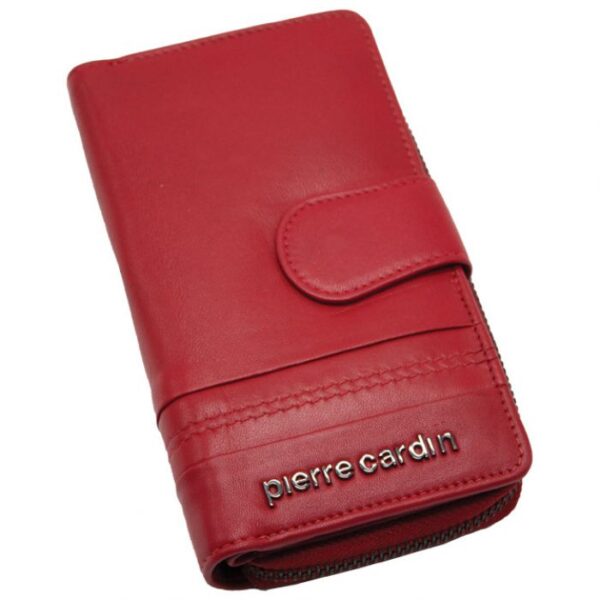 NOVČANIK KOŽNI ŽENSKI PIERRE CARDIN 2202 TILAK130 CRVENI