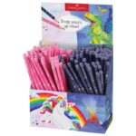OLOVKA GRAFITNA HB UNICORN&AMP;DINO U ČAŠI PK144 FABER CASTELL 111550 SORTIRANO