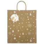 VREĆICE UKRASNE NATRON 32X30X37 EXTRA ŠIROKE NOVOGODIŠNJE LEBEZ 81845 * DO ISTEKA ZALIHA