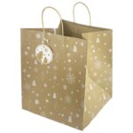 VREĆICE UKRASNE NATRON 32X30X37 EXTRA ŠIROKE NOVOGODIŠNJE LEBEZ 81845 * DO ISTEKA ZALIHA - Image 2