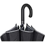 KIŠOBRAN AUTOMATIK S PLASTIČNOM RUČKOM GOLF TECHNOLOGY XXL PERLETTI 21802 CRNI-PRINT/REFLEKTIRAJUĆI - Image 2