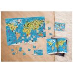 PUZZLE 250 KOM KIDS 5 WORLD MAP INTERDRUK - Image 6