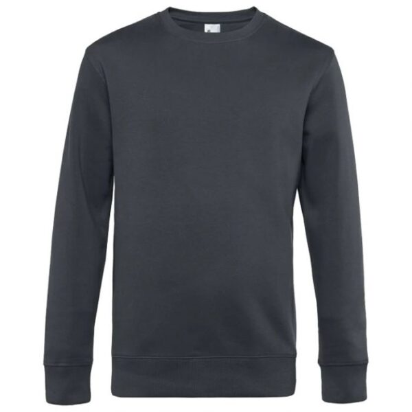 MAJICA DUGI RUKAVI B&AMP;C KING CREW NECK 280G ASPHALT S * DO ISTEKA ZALIHA