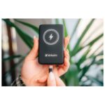 PUNJAČ POWERBANK 10000 MAH PRIJENOSNA BATERIJA VERBATIM 32245 CRNI - Image 3