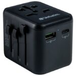 ADAPTER-PUNJAČ UNIVERZALNI PUTNI ZA MOBITELE,TABLETE,PRIJENOSNA RAČUNALA USB-C PD I USB VERBATIM 49 - Image 2