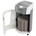 UNIŠTAVAČ DOKUMENTACIJE  10 LISTOVA MICRO CUT IQ OPTIMAX OFFICE LEITZ 8360-00-00 BIJELO/SIVI - Image 5