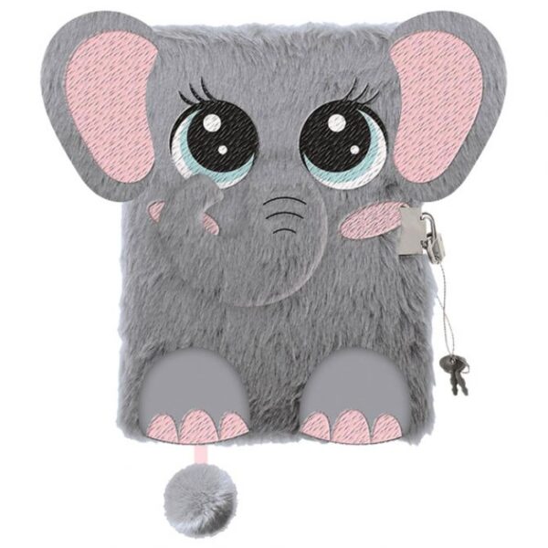 DNEVNIK S KLJUČEM A5 96L MY LITTLE FRIEND ELEPHANT 9422