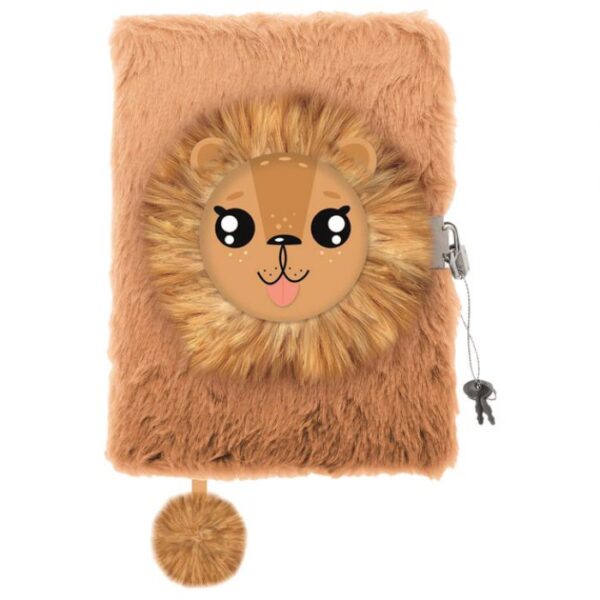 DNEVNIK S KLJUČEM A5 96L MY LITTLE FRIEND LION 6948