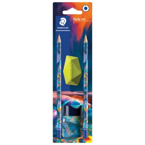 OLOVKA GRAFITNA HB MULTIVERSE PK2 PLUS GUMICA PLUS ŠILJILO STAEDTLER 170SBKE2-1 BLISTER