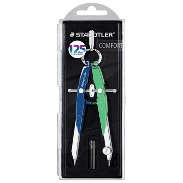 ŠESTAR S PRECIZNIM PODEŠAVANJEM MARS COMFORT 125 YEARS STAEDTLER 556 00-MA1 PLA/ZEL BLISTER