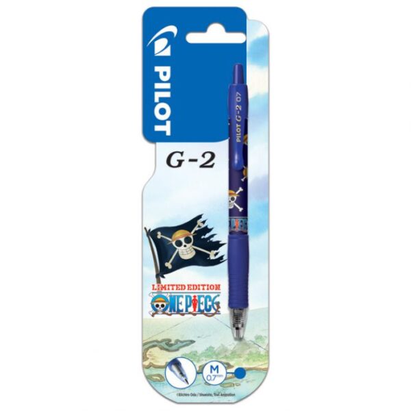 ROLER GEL GRIP 0,7 MM G2 ONE PIECE PILOT BL-G2-7-OP-L PLAVI BLISTER