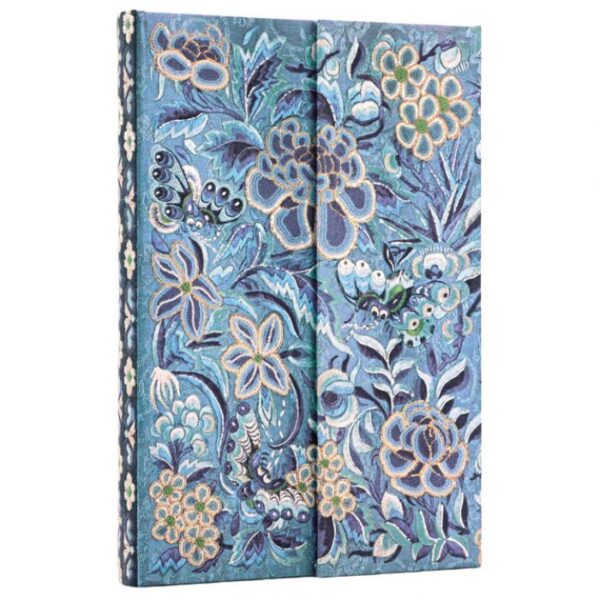 NOTES 9,5X14 CM-MINI CRTE  88L MAGNET BLUE WILLOW PAPERBLANKS PB9897-3