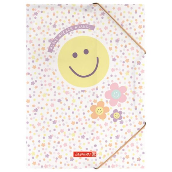 FASCIKL KLAPA S GUMICOM PP A4 HAPPY BRUNNEN 10-41604 422