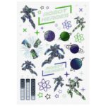 BOJANKA B5 16L PLUS NALJEPNICE ROBOT BRUNNEN 10-48124 421 - Image 3