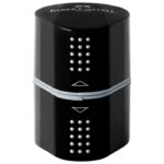 ŠILJILO PVC S PVC KUTIJOM 3RUPE GRIP 2001 TRIO FABER CASTELL 283899 CRNO