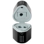 ŠILJILO PVC S PVC KUTIJOM 3RUPE GRIP 2001 TRIO FABER CASTELL 283899 CRNO - Image 2