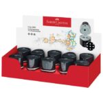 ŠILJILO PVC S PVC KUTIJOM 3RUPE GRIP 2001 TRIO FABER CASTELL 283899 CRNO - Image 3