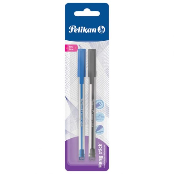 OLOVKA KEMIJSKA STICK K86 PK2 PELIKAN 820899 (400197458) CRNA/PLAVA BLISTER