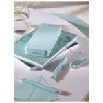 GARNITURA OLOVKA KEMIJSKA PLUS NALIVPERO POLY U MET.KUT. FABER CASTELL 241053 PASTELNO TIRKIZNA - Image 3