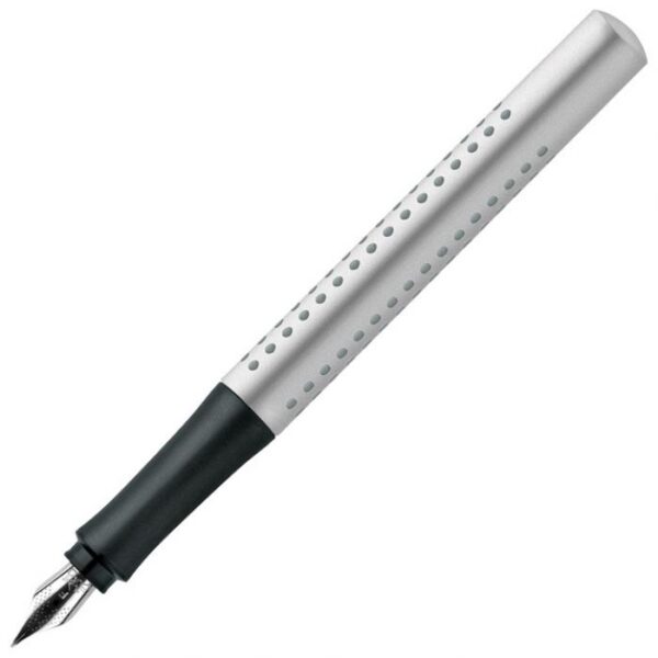 NALIVPERO GRIP 2011 (F) CLASSIC FABER CASTELL 140906 SREBRNO * DO ISTEKA ZALIHA