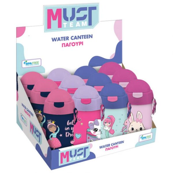 BOCA PVC (BPA FREE) 500ML GIRL MUST DIAKAKIS 000586438 SORT