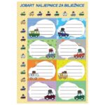 ETIKETE ŠKOLSKE 8/1X5 AUTI 60531 SORTIRANO