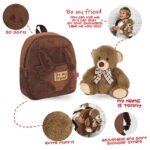 RUKSAK MINI S ODVOJIVIM PLIŠANCEM TOMMY BEAR PERLETTI 13041 - Image 3