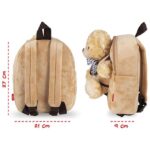 RUKSAK MINI S ODVOJIVIM PLIŠANCEM BELLY BEAR PERLETTI 13042 - Image 2