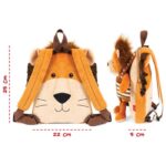 RUKSAK MINI OBOSTRANI S ODVOJIVIM PLIŠANCEM LENNY LION PERLETTI 13075 - Image 2