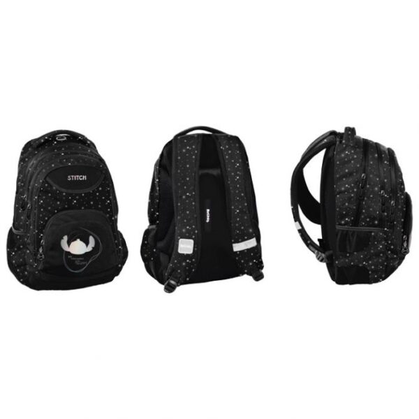RUKSAK ŠKOLSKI ANATOMSKI DISNEY STITCH BEUNIQ DS25II-2708 CRNI