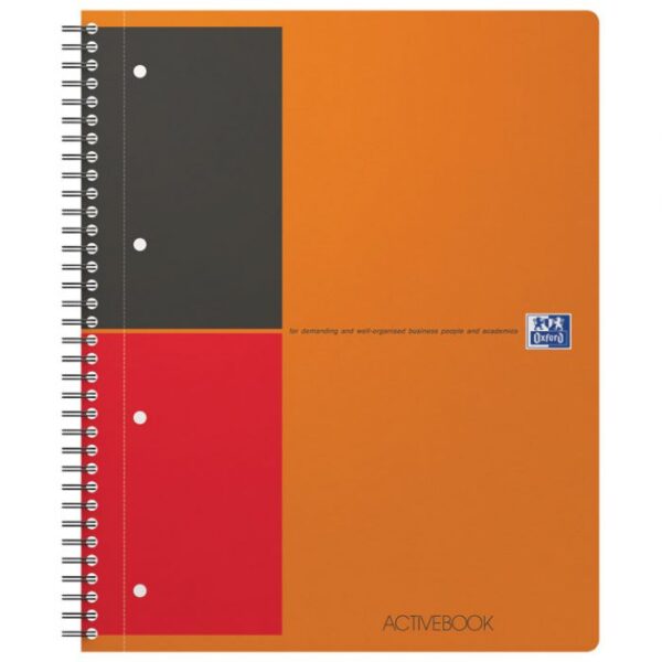 BLOK KOLEGIJ A4 CRTE 80L PERFORACIJA PLUS 4RUPE ACTIVEBOOK OXFORD 100102994