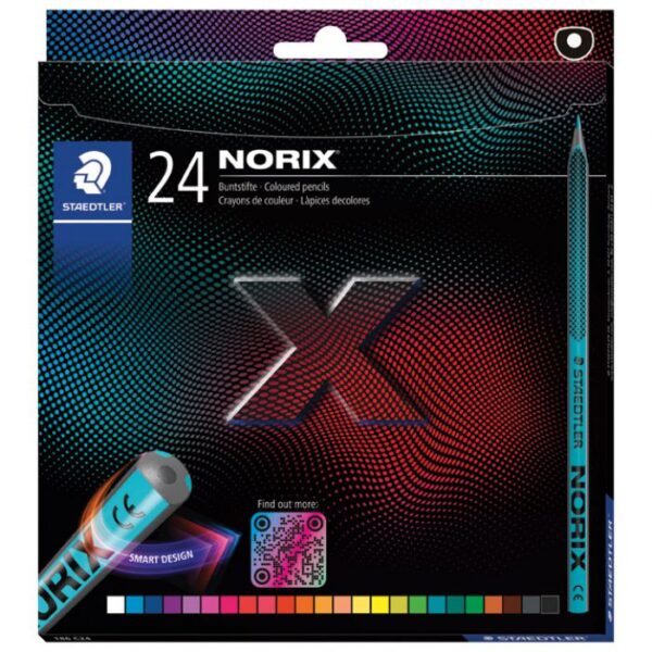 BOJE DRVENE  24BOJE NORIX STAEDTLER 186 C24 BLISTER