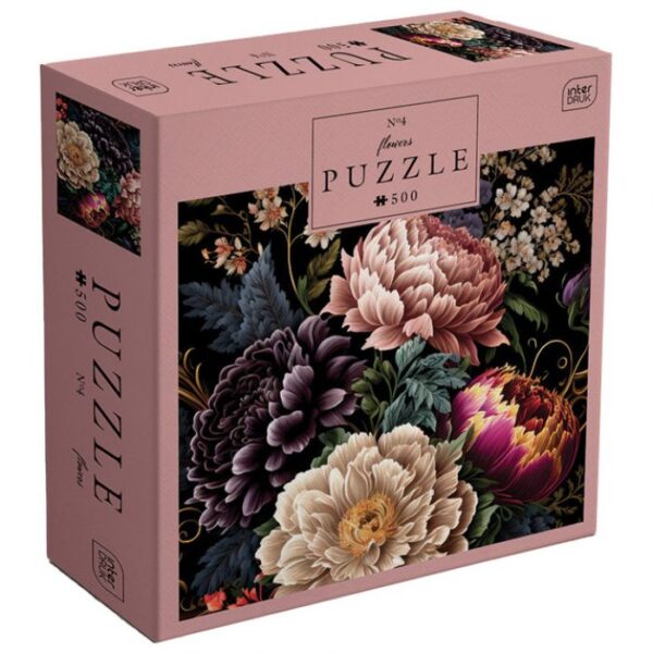 PUZZLE 500 KOM FLOWERS 4 INTERDRUK
