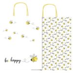 VREĆICE UKRASNE 26X34,5X12CM PČELICA REX-SAUL SADOCH SDX26-211F