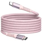 KABEL MAGNETSKI USB-C NA USB-C 100W 120 CM VERBATIM 31857 ROZI