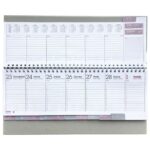 PLANER STOLNI TJEDNI ASTRO D41 METALIC CRNI - Image 2