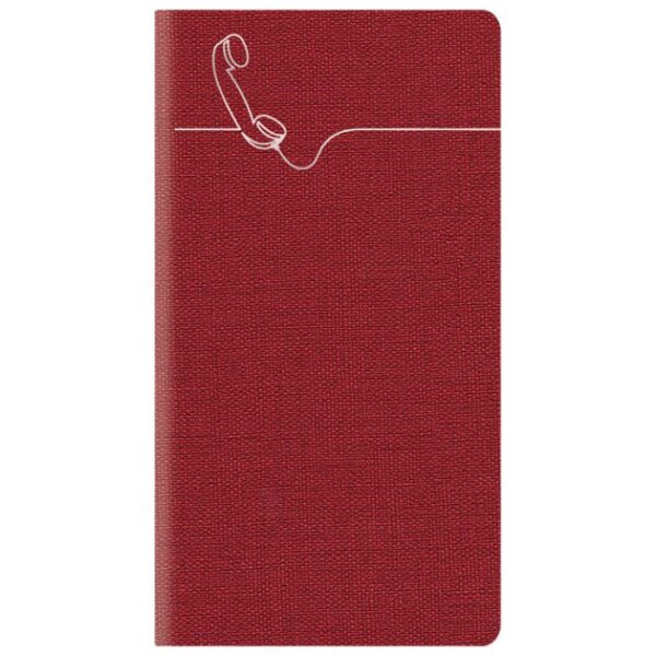 ADRESAR TELEFONSKI  70X150MM A-Z COLERE E41 BORDO