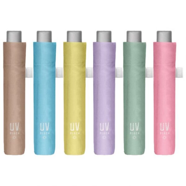 KIŠOBRAN RUČNI SKLOPIVI (RAIN&AMP;SUN) EXTRA SLIM UV50 PLUS TIME PERLETTI 26409 SORTIRANO