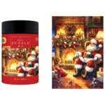 PUZZLE 500 KOM TUBA CHRISTMAS &QUOT;SANTA`S HOUSE&QUOT; INTERDRUK