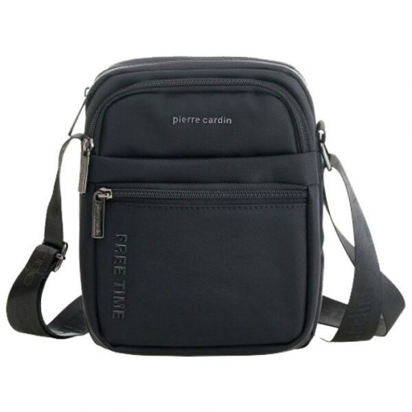 TORBA NA RAME UNISEX PIERRE CARDIN 2061 CRNA