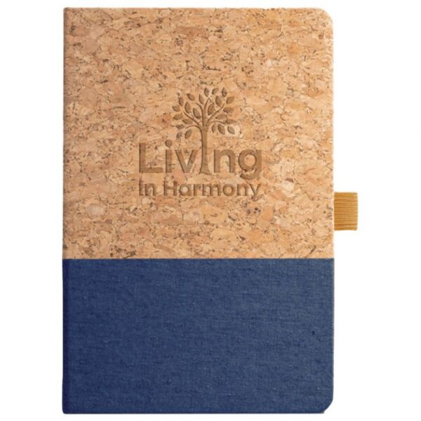 NOTES A5 CRTE 96L ŠAMOA CRTE PLUTO I TKANINA STRICKER KLEE 93277104 PLAVI