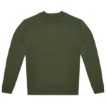 MAJICA DUGI RUKAVI B&AMP;C ID.332 CREW 280G MASLINASTO ZELENA M