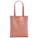 VREĆICE ZA KUPOVINU PAMUČNA 38X42CM-DUGE RUČKE STRICKER RYNEK 92920105 PASTEL CRVENA