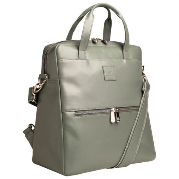 TORBA POSLOVNA KOŽNA ŽENSKA EXACTIVE  EXACOMPTA 17236 KOSITAR SIVA