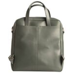 TORBA POSLOVNA KOŽNA ŽENSKA EXACTIVE  EXACOMPTA 17236 KOSITAR SIVA - Image 3