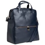 TORBA POSLOVNA KOŽNA ŽENSKA EXACTIVE EXACOMPTA 17237 TAMNOPLAVA