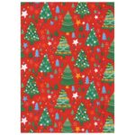 PAPIR UKRASNI ROLA 100X500 CM NOVOGODIŠNJI LEBEZ 61051 - Image 3